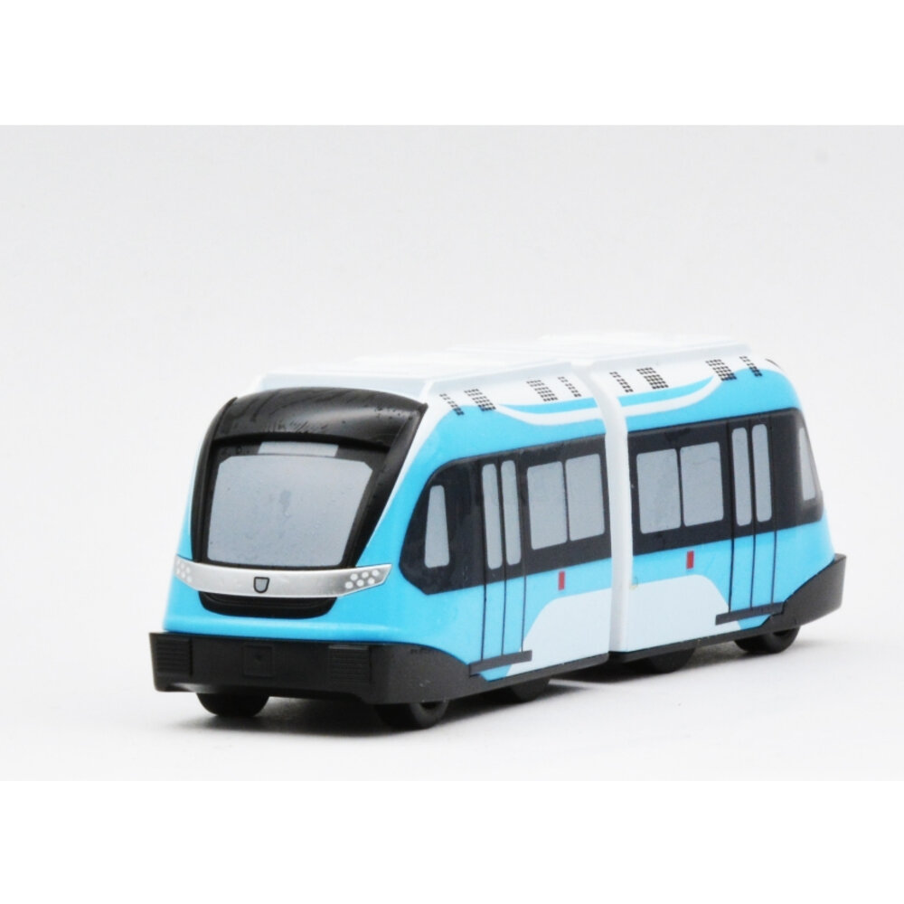 QV091T1-新北捷運 三鶯線 電聯車 鐵支路迴力小列車 迴力車玩具 紙盒裝 QV091T1 TR台灣鐵道