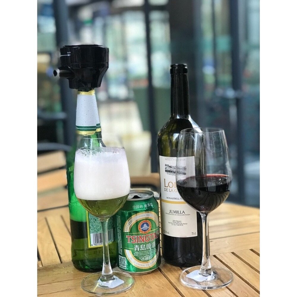 啤酒起泡器 紅酒醒酒器 神泡打泡器 快速醒酒 超音波起泡器 年節聚會 露營必備 送禮-圖片-9