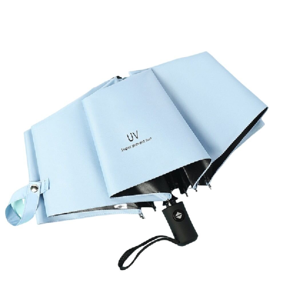 晴雨兩用UV自動傘 防曬遮陽傘 抗UV雨傘 黑膠遮陽傘 美觀耐用 送禮-圖片-7