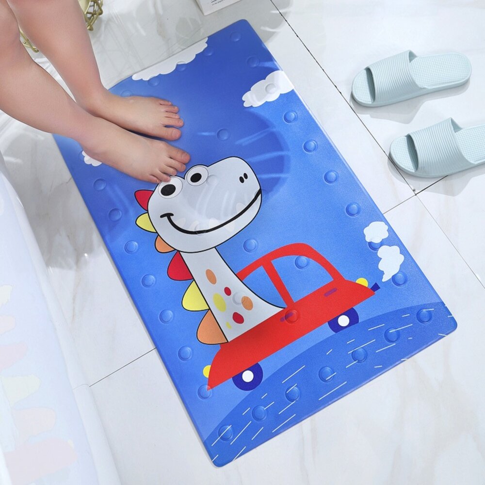 卡通浴室防滑墊 淋浴 浴缸 PVC吸盤地墊 浴室腳墊 送禮-圖片-5