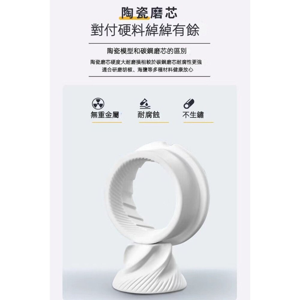 電動黑胡椒研磨器 玫瑰鹽研磨罐花椒磨碎機 香料研磨機 送禮-圖片-6