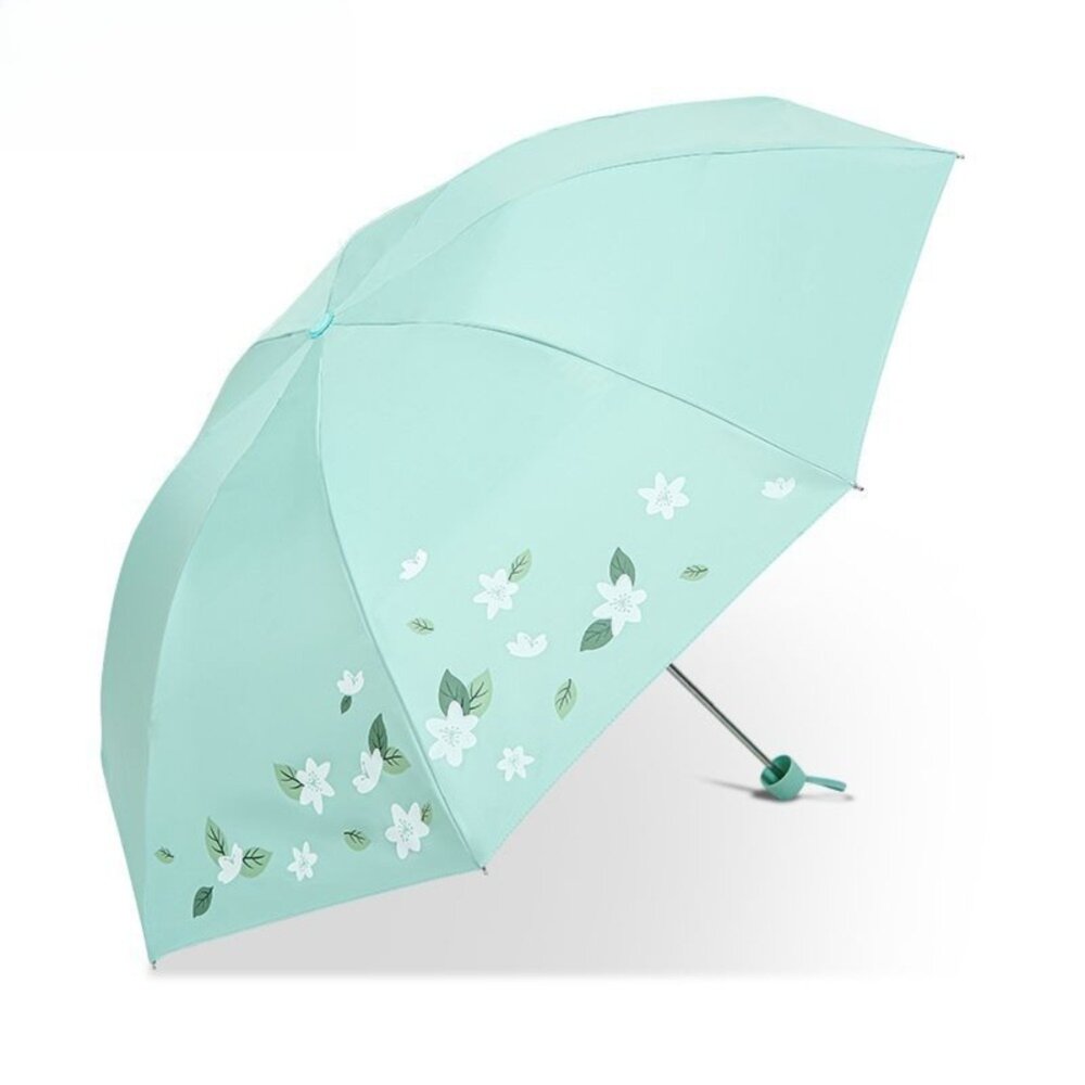 浪漫櫻花反向UV傘 遮陽傘 防曬傘 防紫外線 晴雨傘 兩用 三折傘 送禮-圖片-8