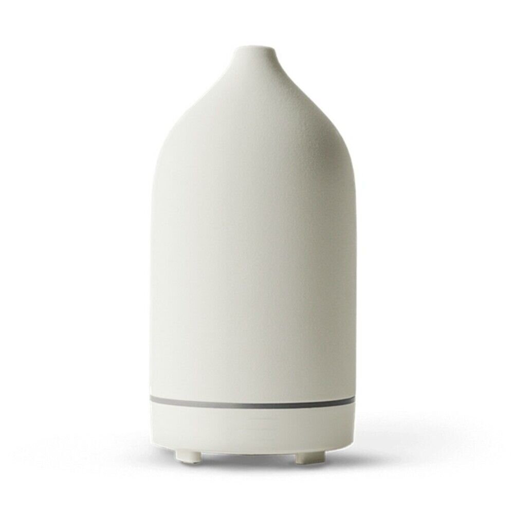 陶瓷香氛加濕器 香氛機 水氧機 直立式加水 超聲波香薰機 定時夜燈 送禮 送禮-圖片-1
