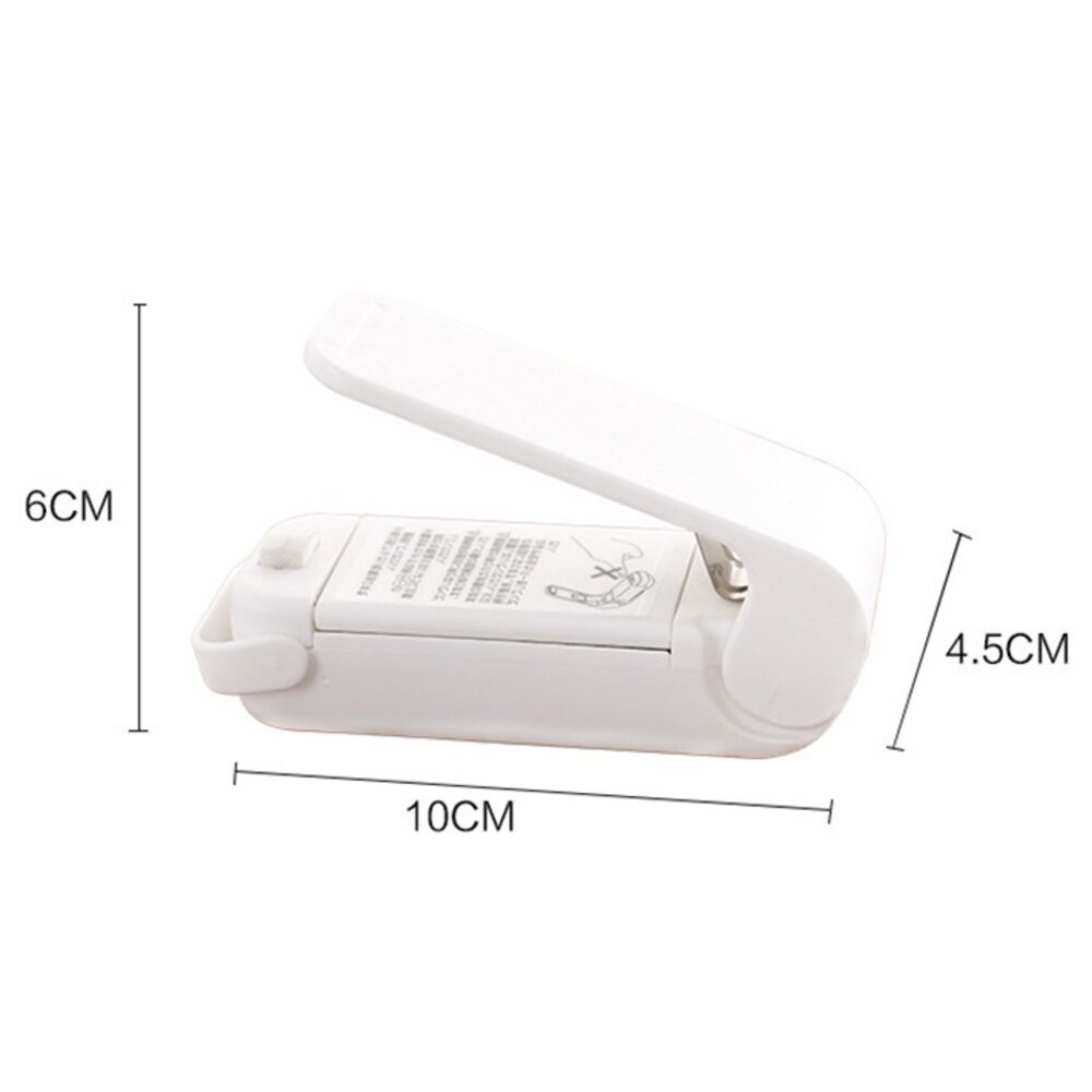 手壓迷你封口機 電動封口夾 保鮮袋密封器 食品封口機 迷你封口機 密封夾 送禮-圖片-2