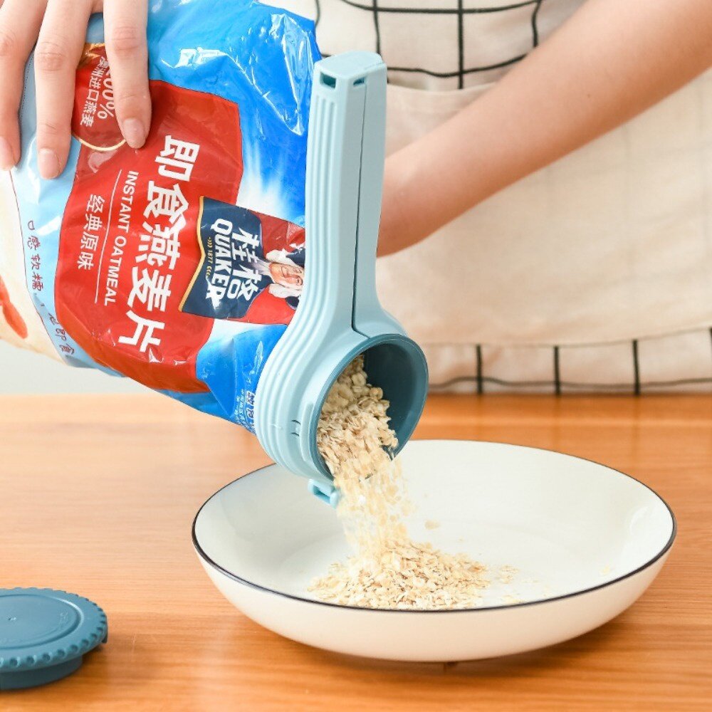 食品密封夾 封口夾零食 防潮封口夾 保鮮密封夾 多功能封口夾 食品密封蓋 送禮-圖片-6