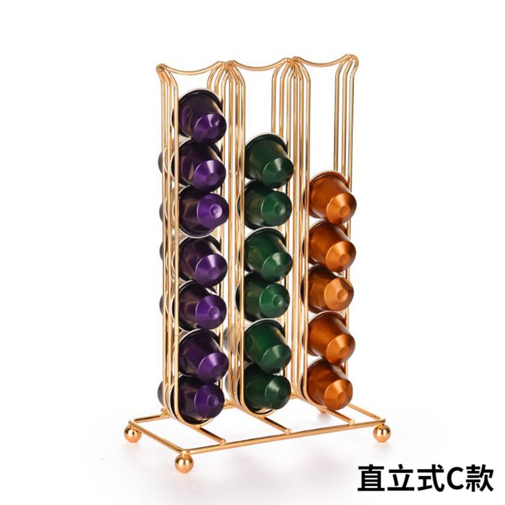 膠囊咖啡收納架 抽屜型咖啡膠囊架 直立式咖啡膠囊架 nespresso膠囊架 40顆 送禮-圖片-7