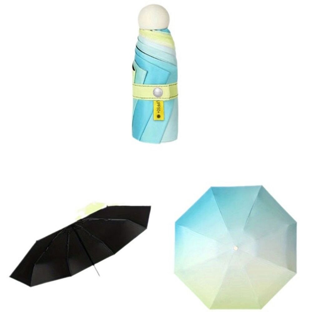 韓劇同款漸層UV晴雨傘 漸層傘 海岸村恰恰恰 UV防曬傘 遮陽傘 折疊傘 晴雨兩用傘 送禮-圖片-10