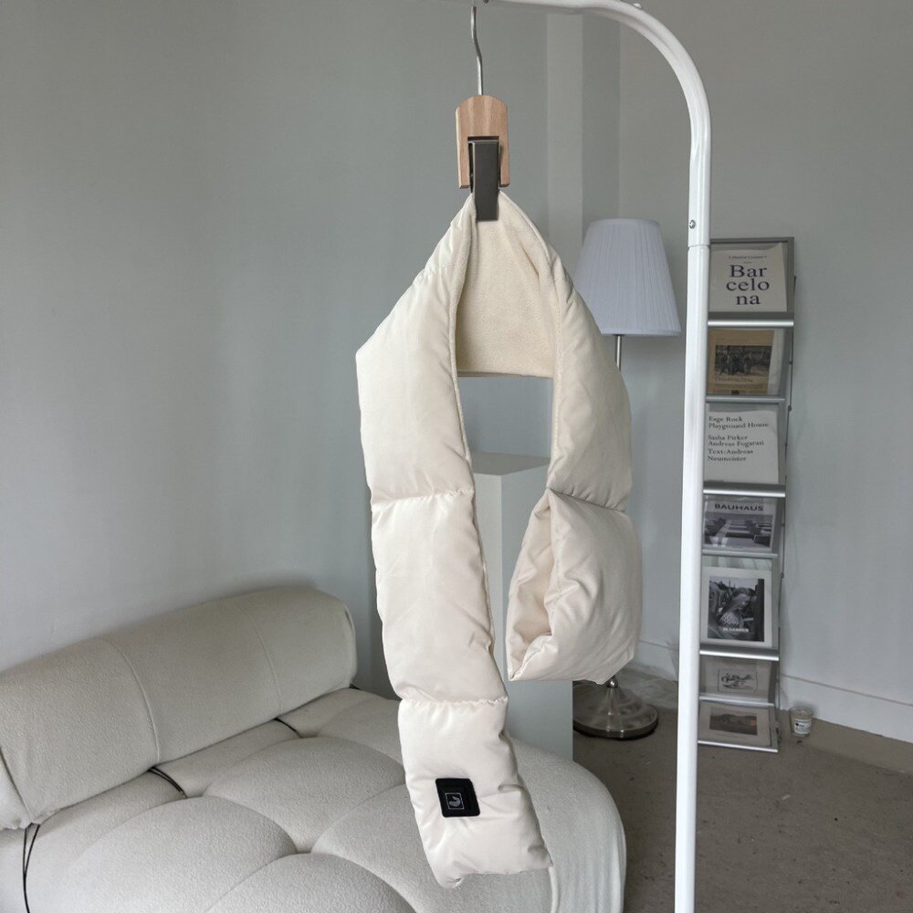 自動發熱圍巾 保暖熱敷圍巾 加熱圍巾 圍脖 發熱圍脖 發熱圍巾 圍巾 禮物 送禮-圖片-3