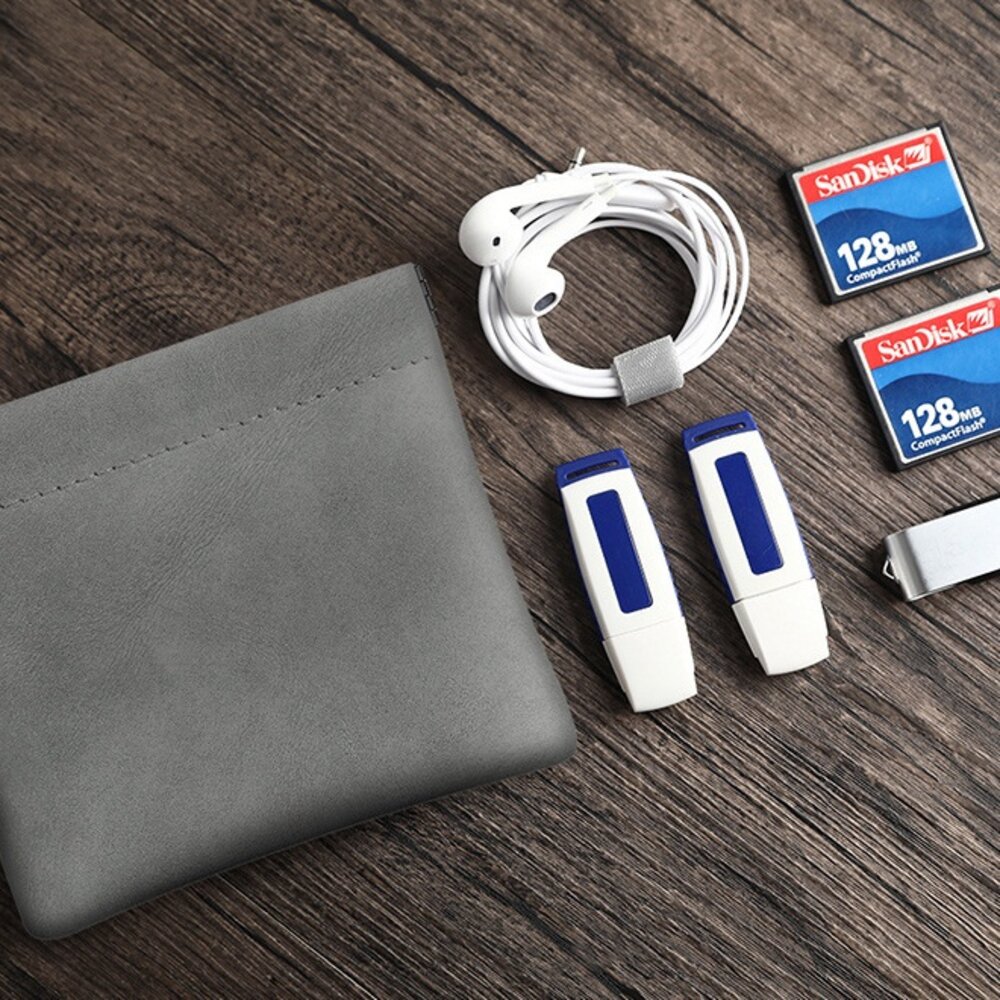 手機配件收納包 耳機收納包 耳機包 USB收納袋 充電線收納袋 耳機收納袋 送禮-圖片-5