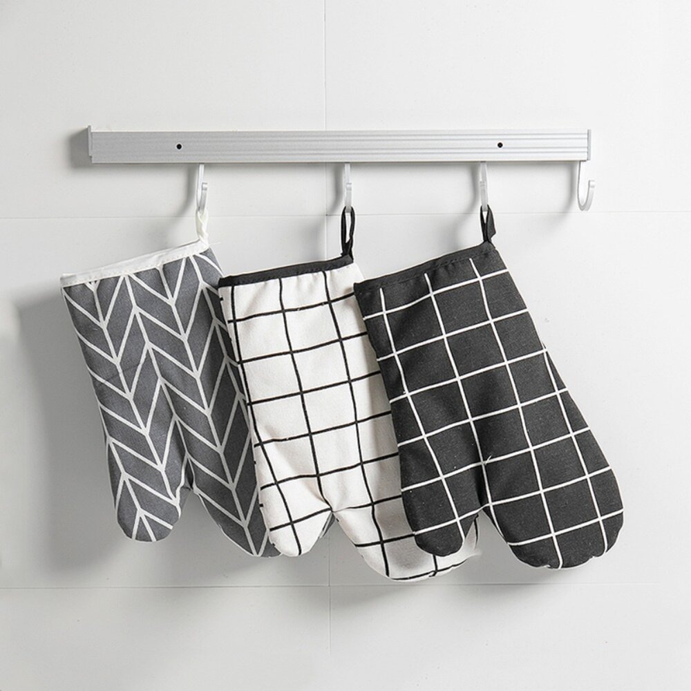 加厚隔熱手套 廚房用品 微波烤箱防燙手套 烘焙手套 氣炸鍋周邊 送禮-圖片-1