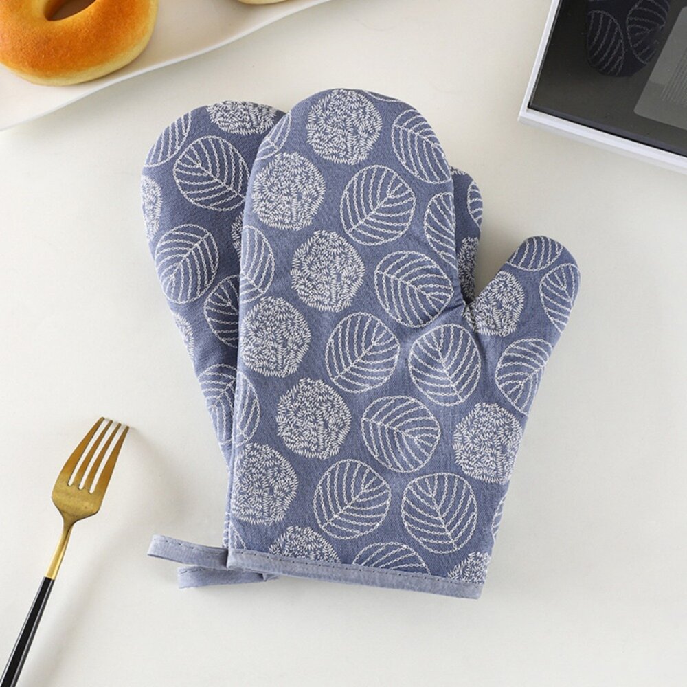 加厚隔熱手套 廚房用品 微波烤箱防燙手套 烘焙手套 氣炸鍋周邊 送禮-圖片-8