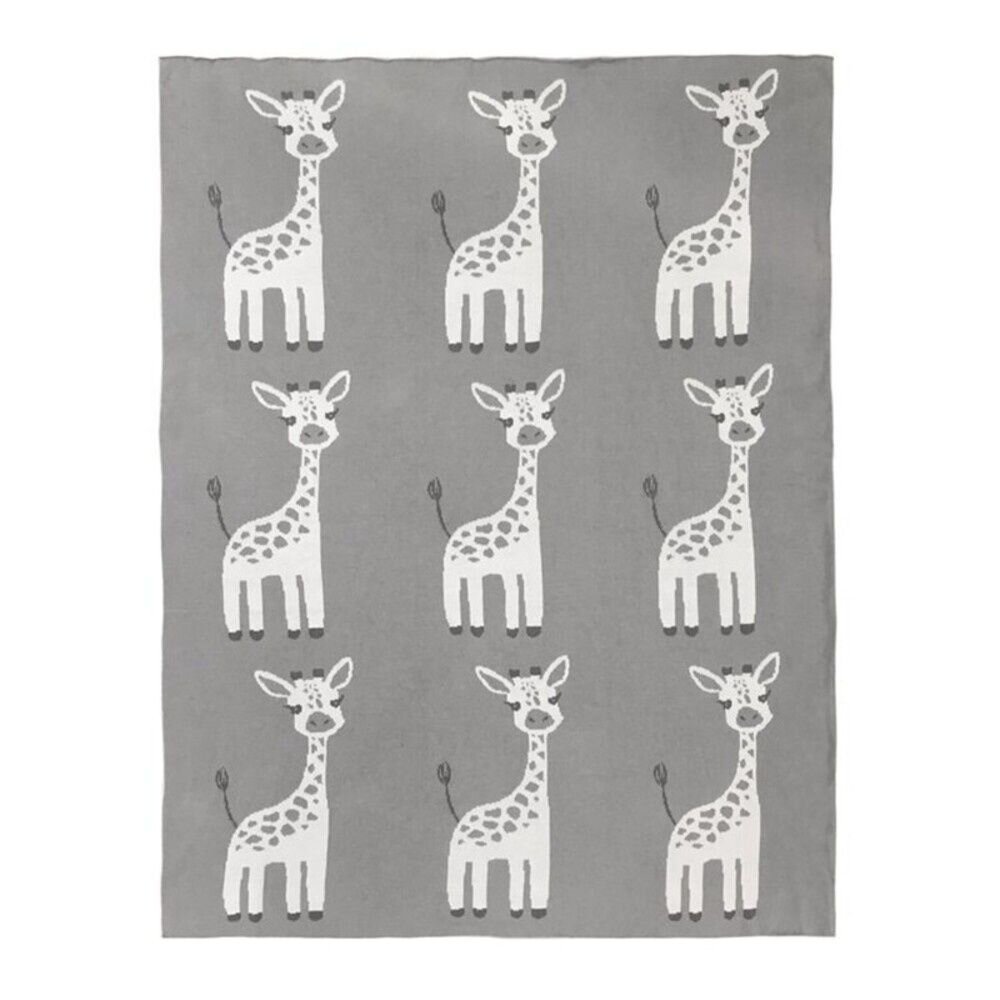 簡約蓋毯 純棉蓋毯 針織毯 午睡毯 嬰兒蓋毯 外出兒童蓋被 寶寶蓋被 送禮-圖片-1