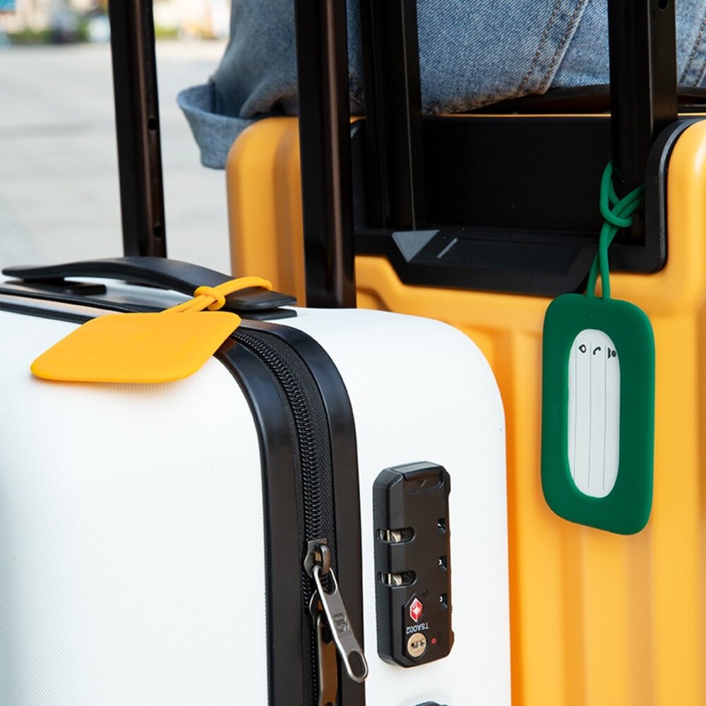 矽膠行李箱吊牌 登機牌 攜帶式托運掛牌 旅行箱防丟掛牌 識別掛牌 旅行用品 禮物 送禮-圖片-2