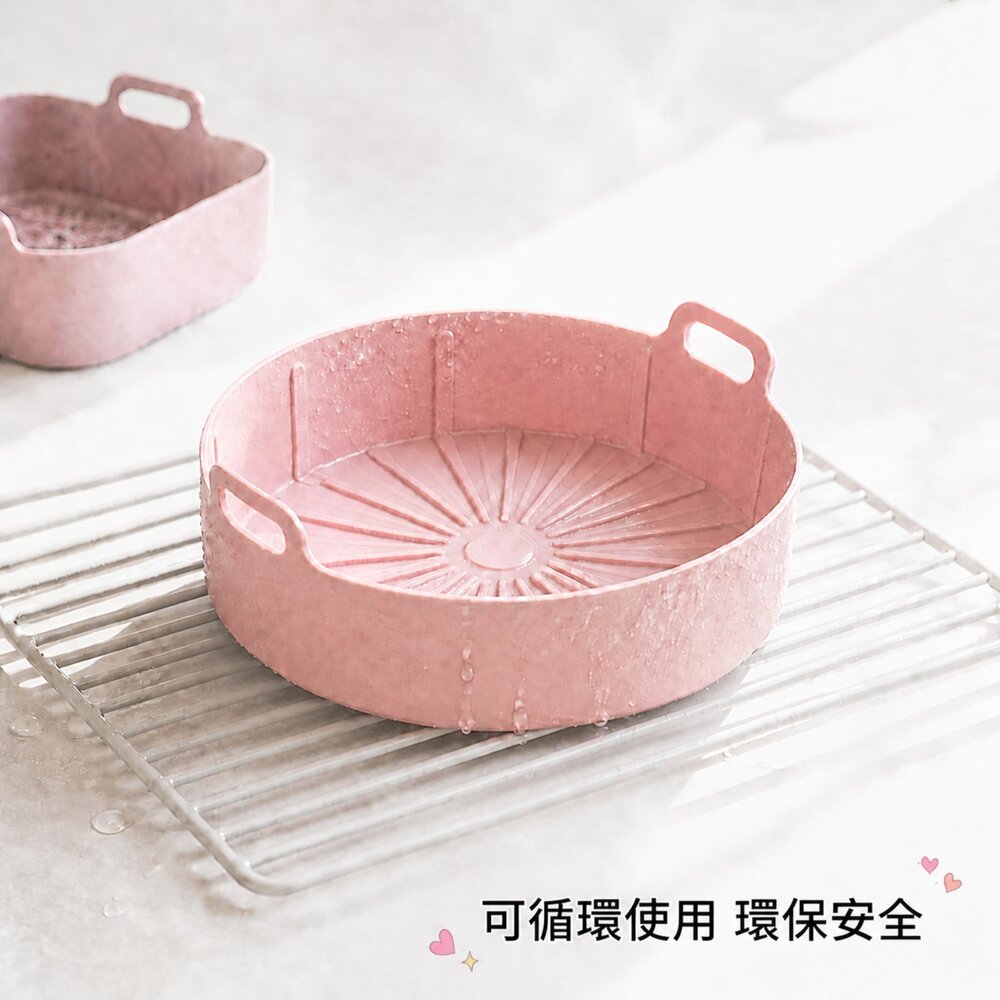加厚矽膠燒烤盤 氣炸鍋配件炸籃 好清洗瀝油烤盤 蛋糕烤盤 食品級耐高溫 烤箱烤盤 送禮-圖片-4