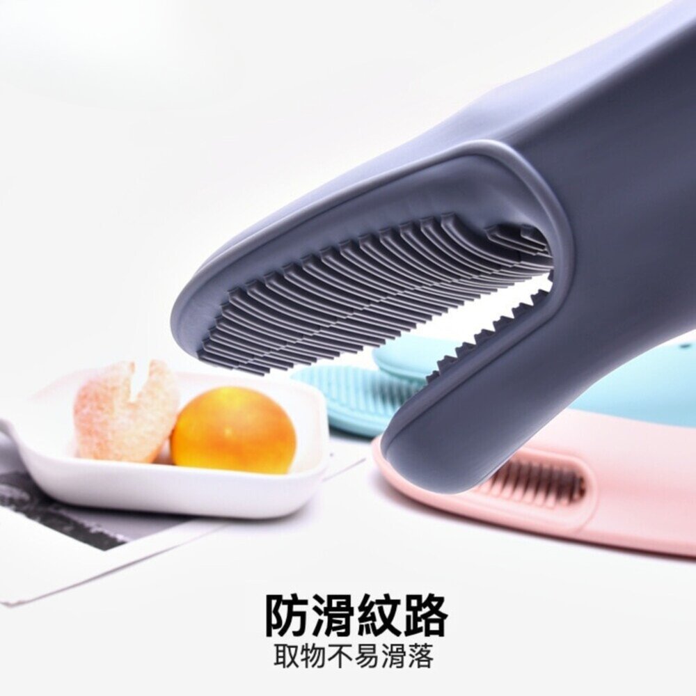 北歐風防滑隔熱手套 微波爐手套 烤箱手套 加厚手套 防滑隔熱手套 矽膠手套 耐高溫手套 送禮-圖片-5