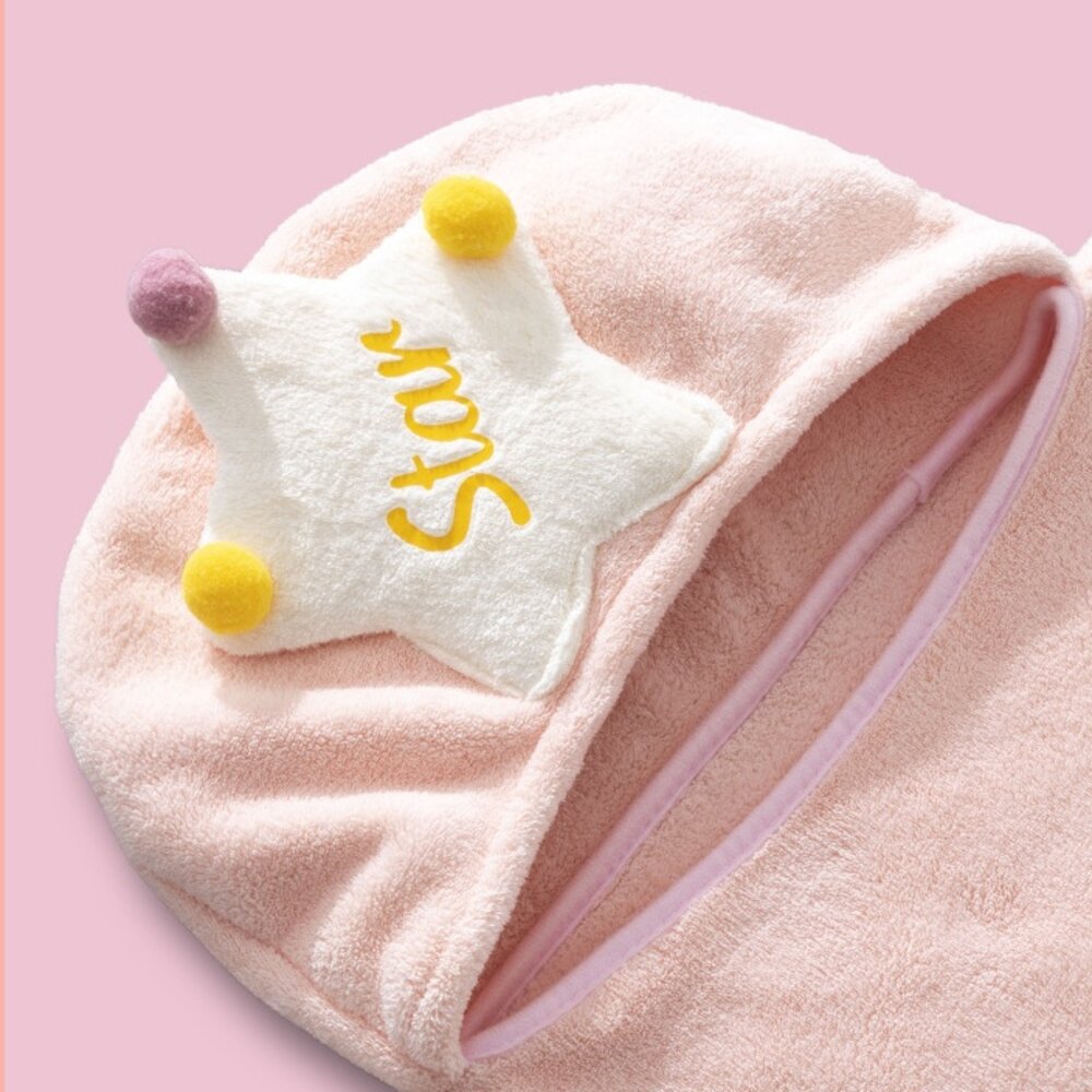 星星兒童斗篷浴巾 珊瑚絨浴巾 披風浴巾 卡通浴巾 寶寶毛巾 游泳浴巾 洗澡浴巾 送禮-圖片-5