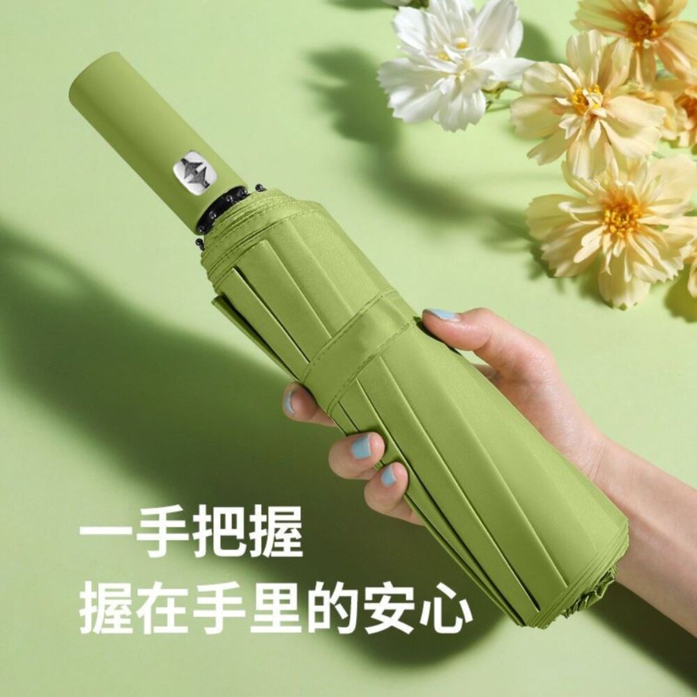 德國款十二骨自動傘 雙龍骨全自動晴雨傘 遮陽傘 超大傘面106cm 晴雨兩用傘 自動傘 一鍵開合 送禮-圖片-10