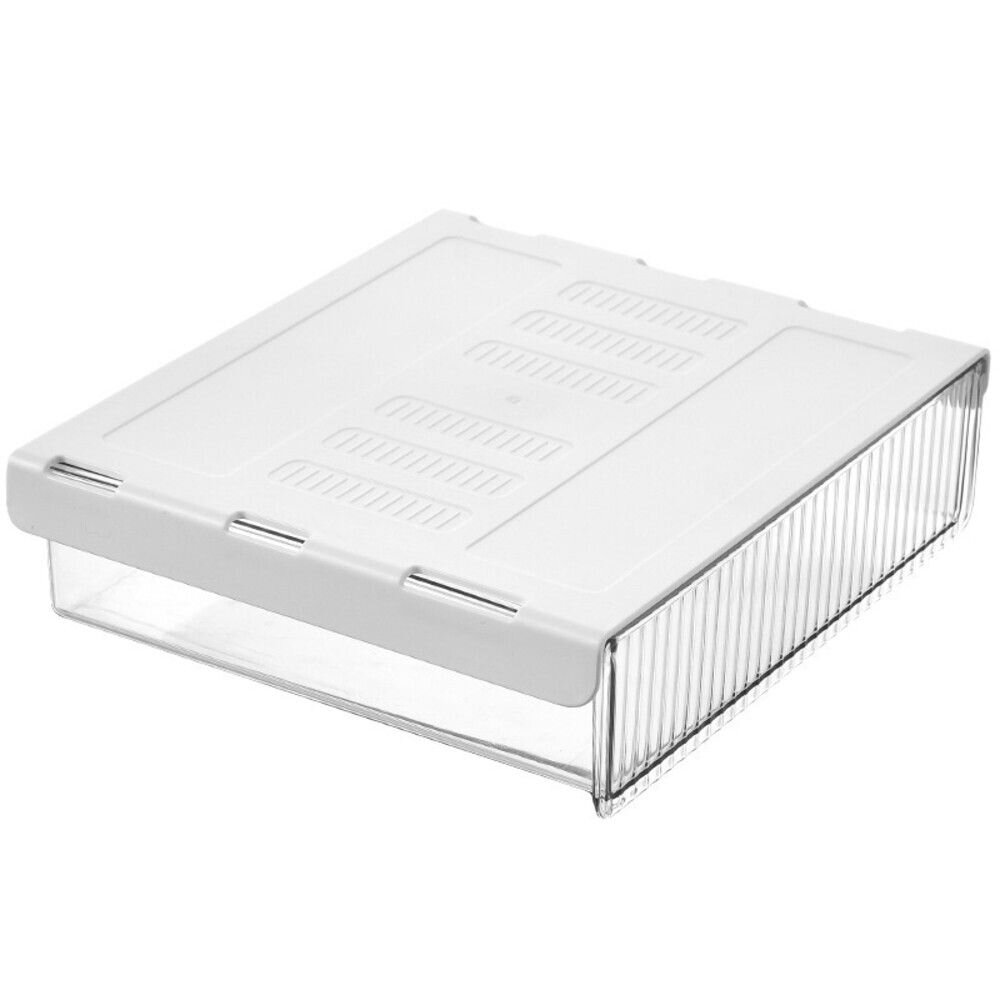 辦公室抽屜式收納盒 隱形抽屜 文具收納盒 辦公室桌文具收納櫃 黏貼式抽屜 送禮-圖片-1