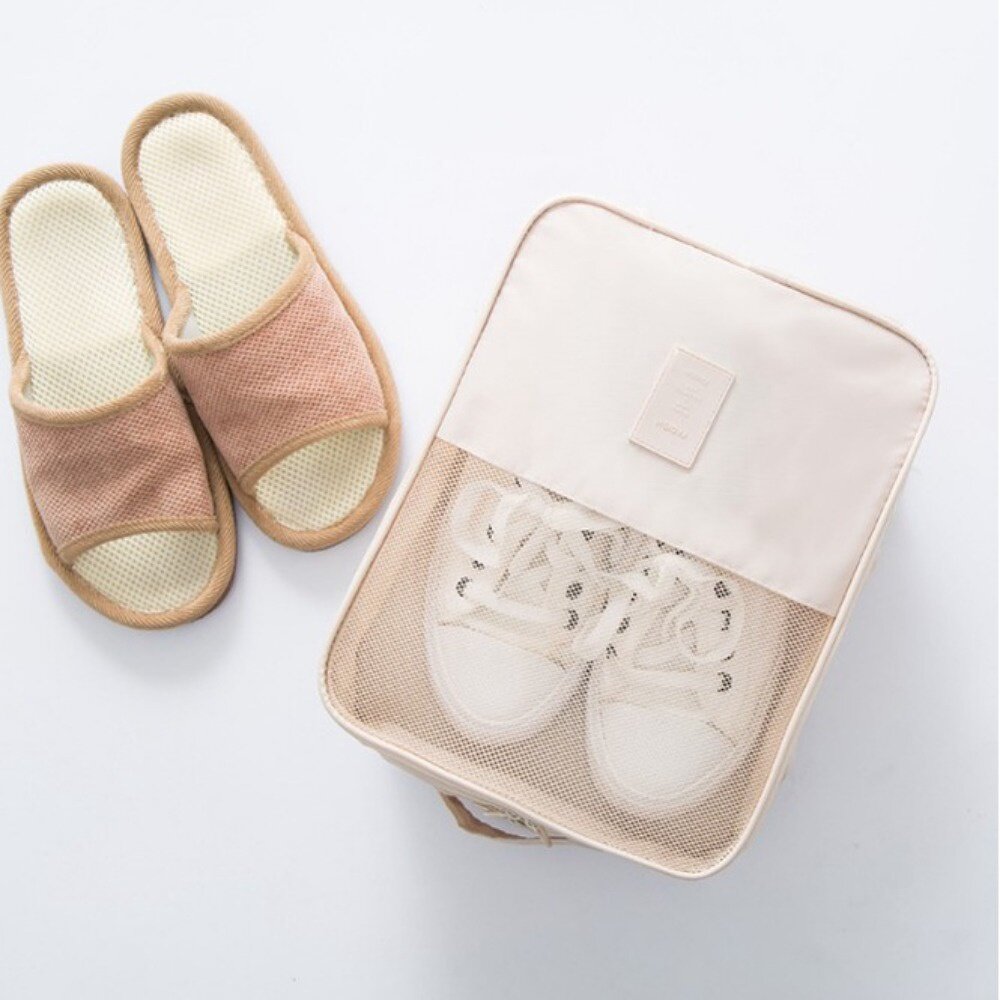 旅行防水鞋子收納袋 鞋子旅行防塵袋 運動鞋包 收納鞋袋 防水防潮收納鞋袋 鞋袋 鞋子收納 送禮-圖片-6