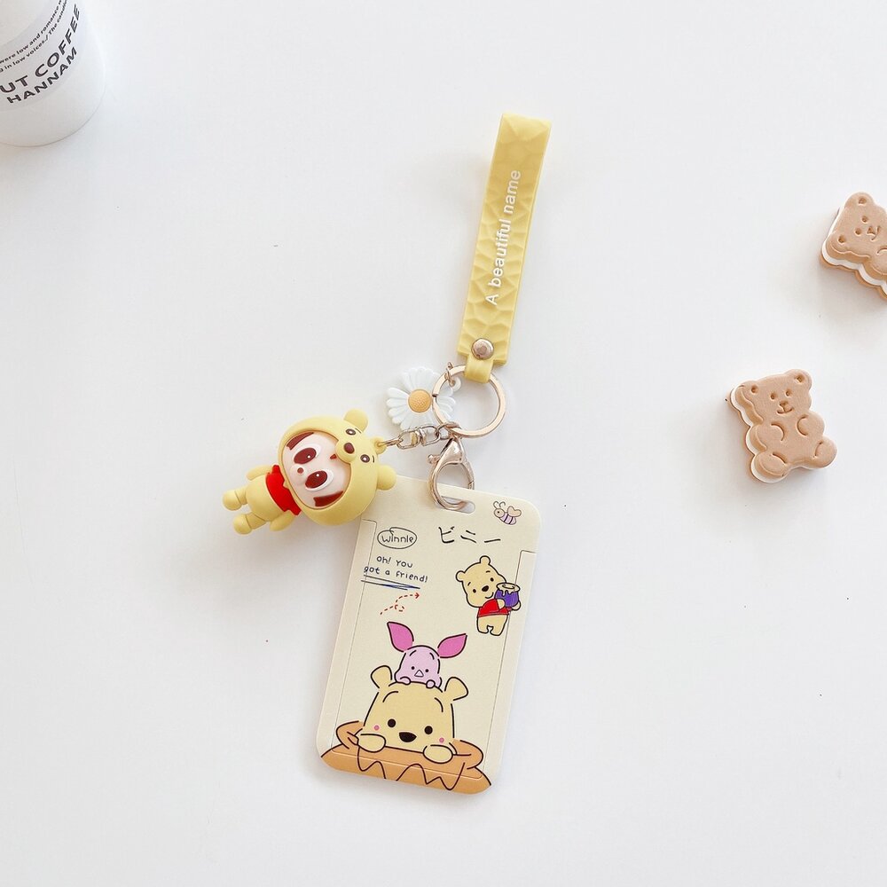 迪士尼造型證件卡套 小熊維尼 米奇 米妮 卡通造型證件套 悠遊卡保護套 送禮-圖片-6