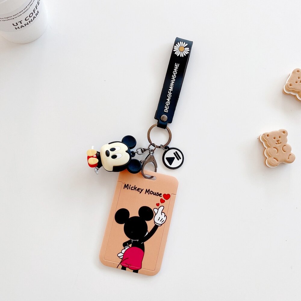 迪士尼造型證件卡套 小熊維尼 米奇 米妮 卡通造型證件套 悠遊卡保護套 送禮-圖片-7