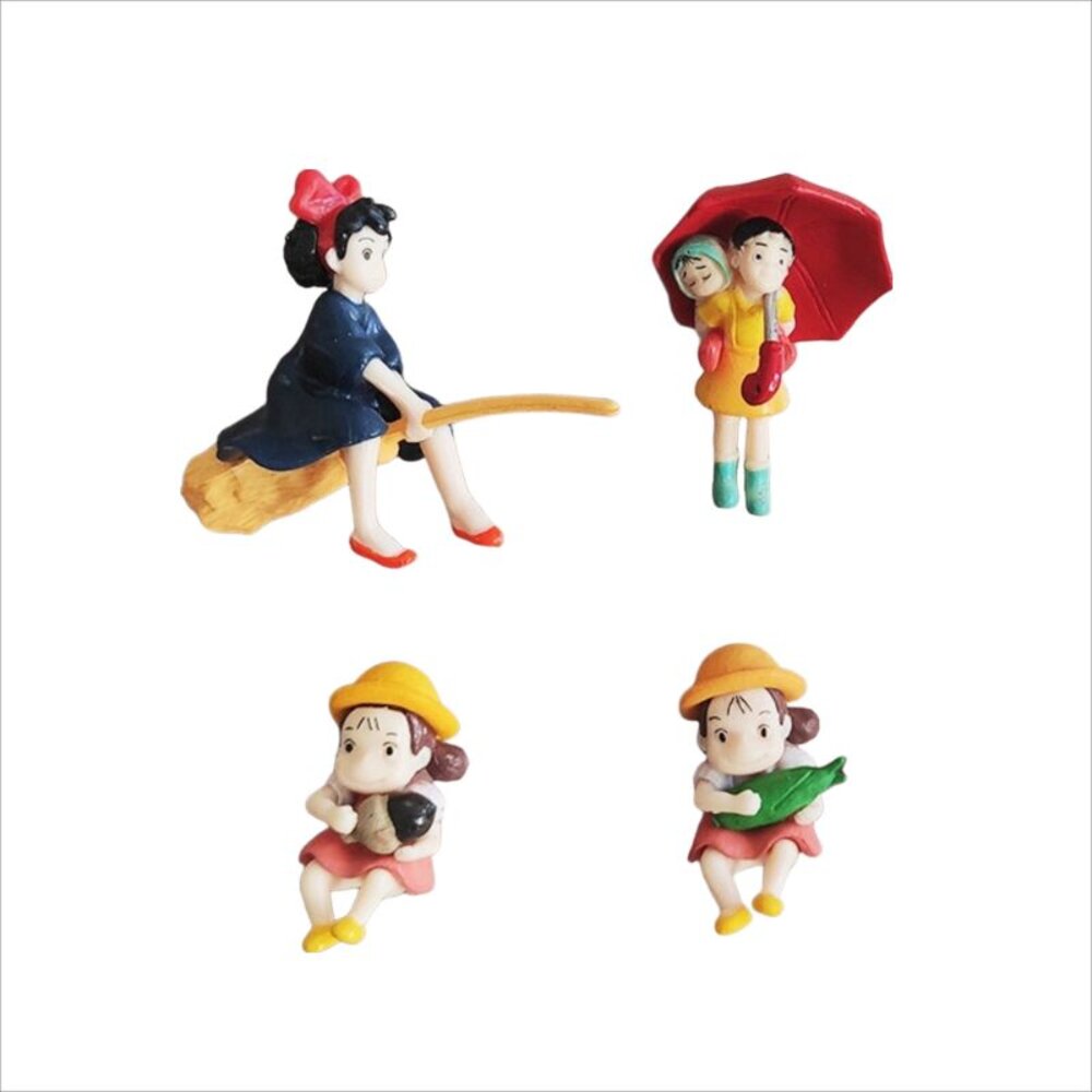 宮崎駿造型冰箱磁鐵 PVC磁鐵 冰箱貼 創意公仔磁鐵 裝飾磁鐵 居家裝飾 送禮-圖片-1