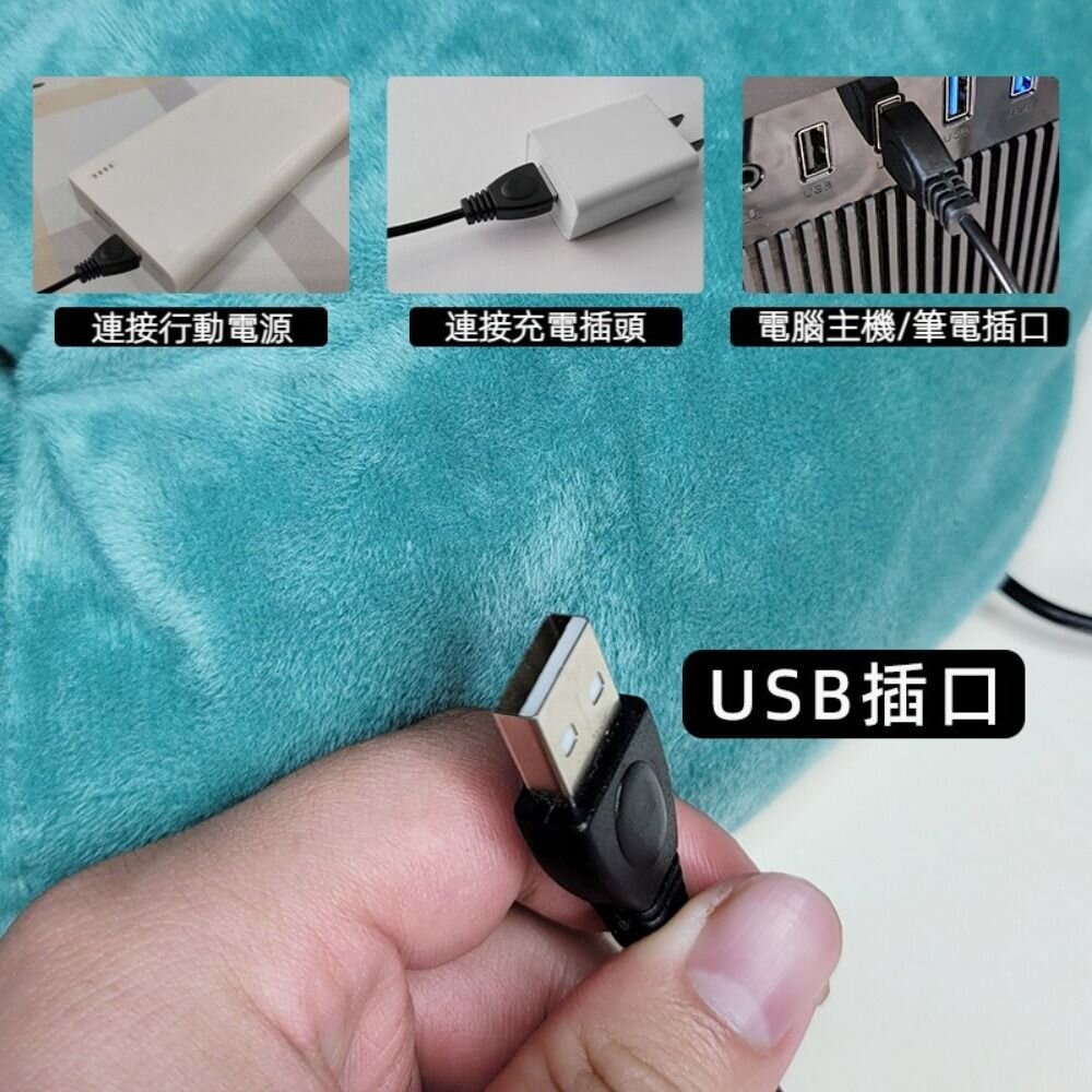 USB暖手暖腳墊 usb暖腳墊 辦公室冬天暖足鞋 恆溫暖腳 禮物 保暖 暖腳神器 送禮-圖片-7