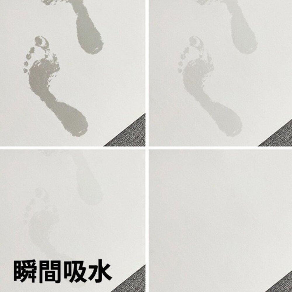 米奇浴室矽藻土地墊 軟矽藻泥地墊 浴室吸水地墊 浴室腳踏墊 浴室腳墊 廁所防滑墊 送禮-圖片-2