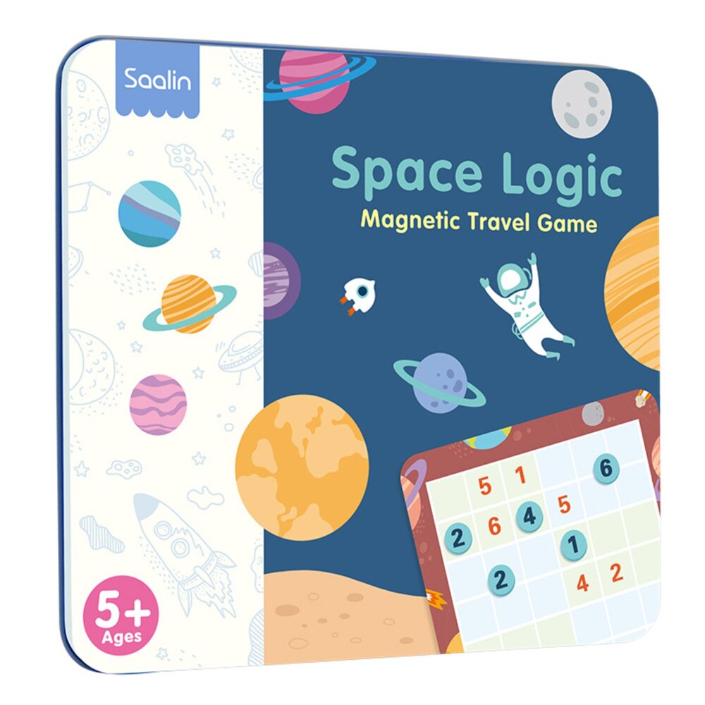 益智數獨桌遊 數獨遊戲 兒童邏輯訓練 數字玩具 益智教具 附鐵盒收納 方便攜帶 送禮-圖片-10