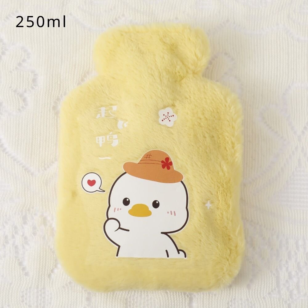 絨毛造型熱水袋 可愛造型熱水袋 日韓熱水袋 雲朵造型熱水袋 暖水袋500ml 送禮-圖片-5