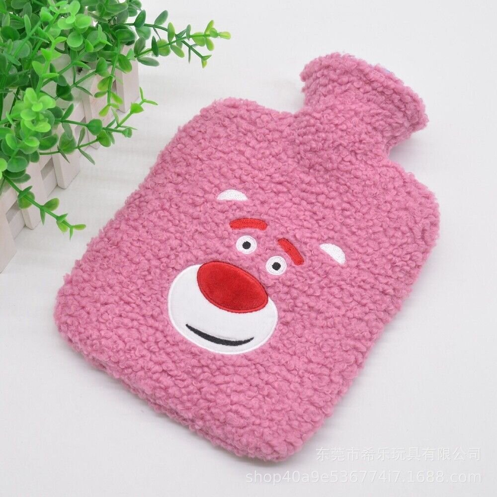 絨毛造型熱水袋 可愛造型熱水袋 日韓熱水袋 雲朵造型熱水袋 暖水袋500ml 送禮-圖片-7