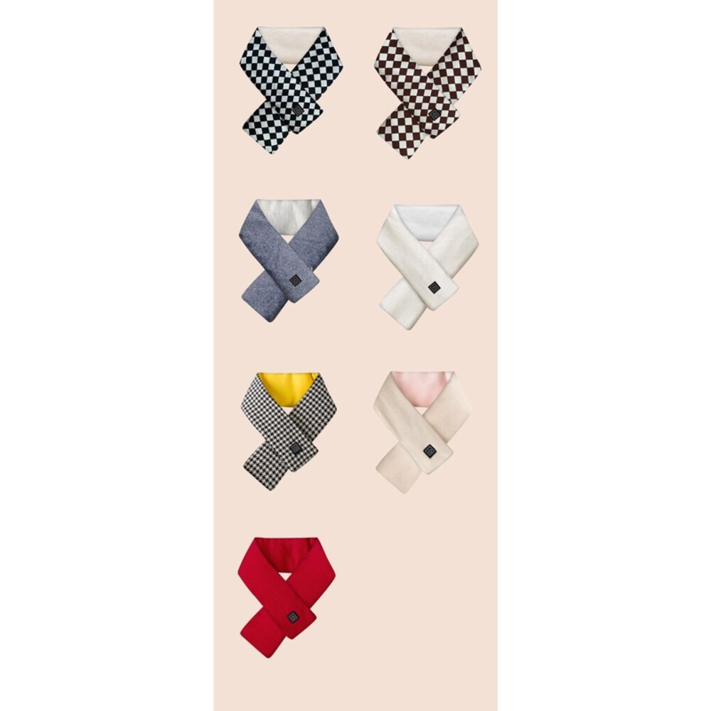 石墨烯發熱圍巾 USB充電 三段溫控 送禮-圖片-9