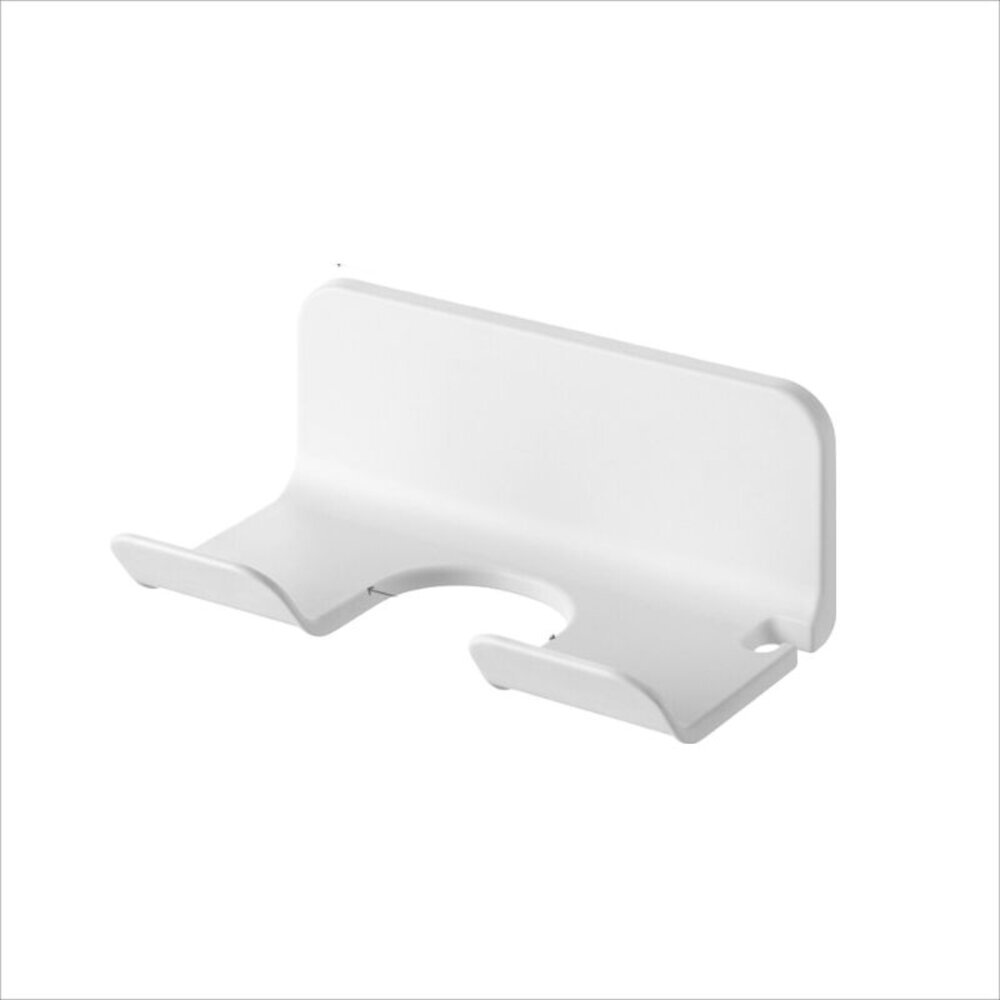 壁掛式吹風機收納架 免鑽牆吹風機架 浴室壁掛式吹風機支架 送禮-圖片-1