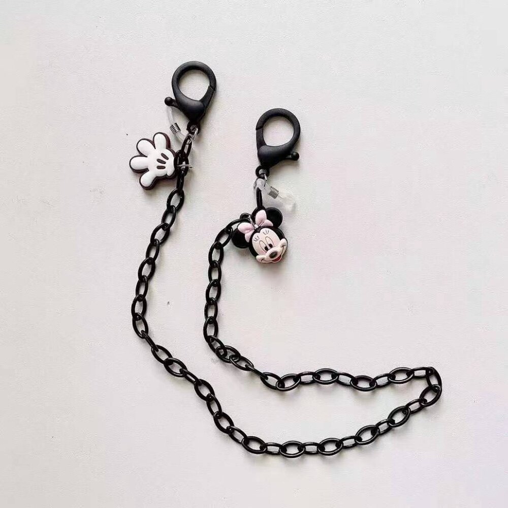 簡約風造型口罩掛繩 米老鼠口罩鏈 眼鏡鏈 口罩鏈 口罩掛繩 眼鏡掛繩 送禮-圖片-5