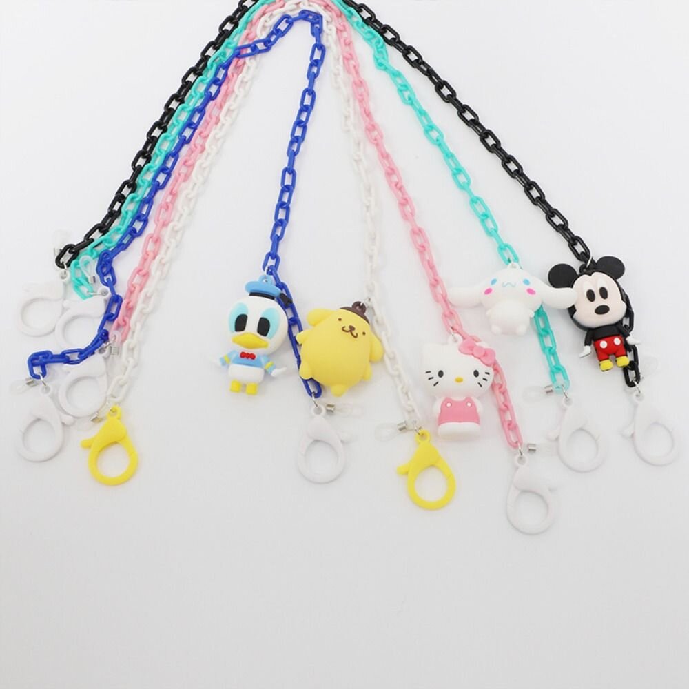 卡通口罩掛繩 口罩鏈 口罩掛鏈 兒童口罩繩 口罩收納 口罩掛繩 送禮-圖片-5