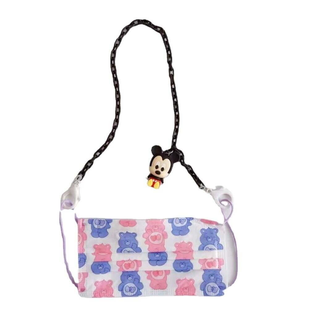 卡通口罩掛繩 口罩鏈 口罩掛鏈 兒童口罩繩 口罩收納 口罩掛繩 送禮-圖片-6