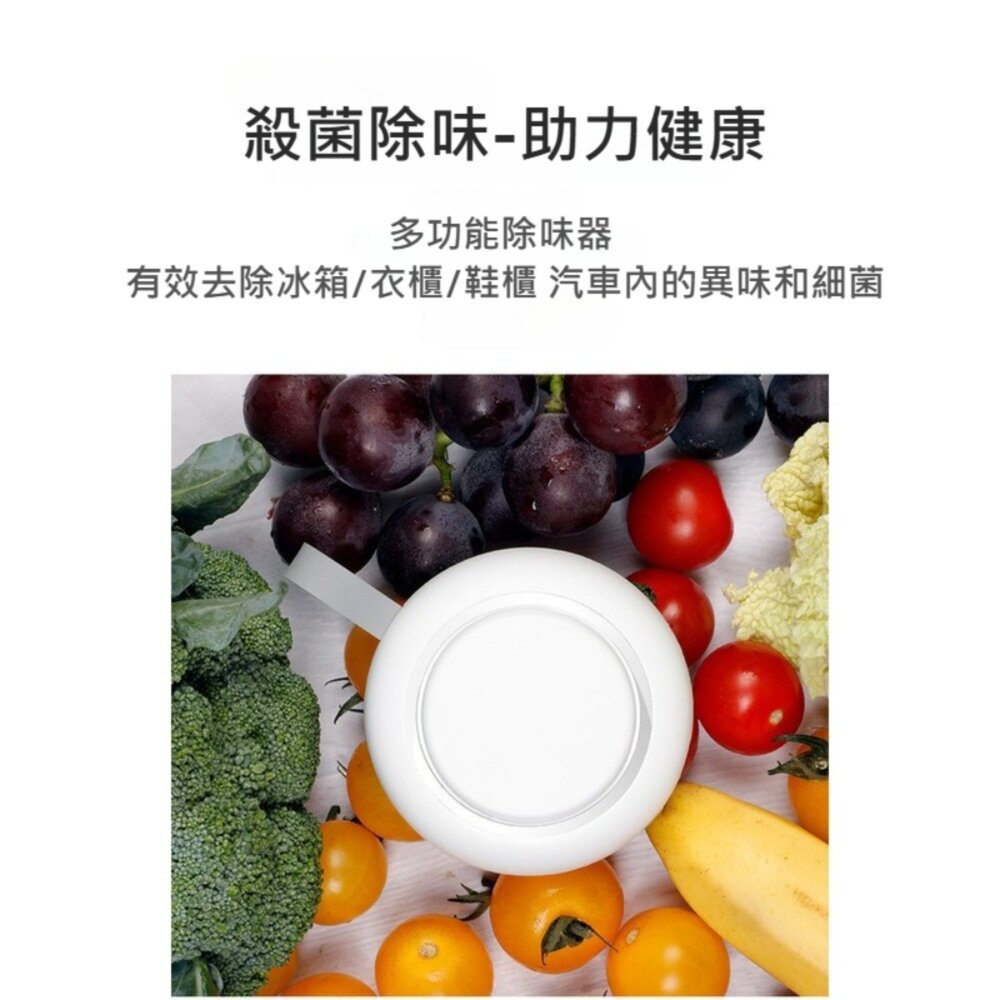冰箱除味臭氧紫外線殺菌器 冰箱除臭器 車用空氣淨化器 除菌器 消毒器 殺菌消毒 家用電器 送禮-圖片-2