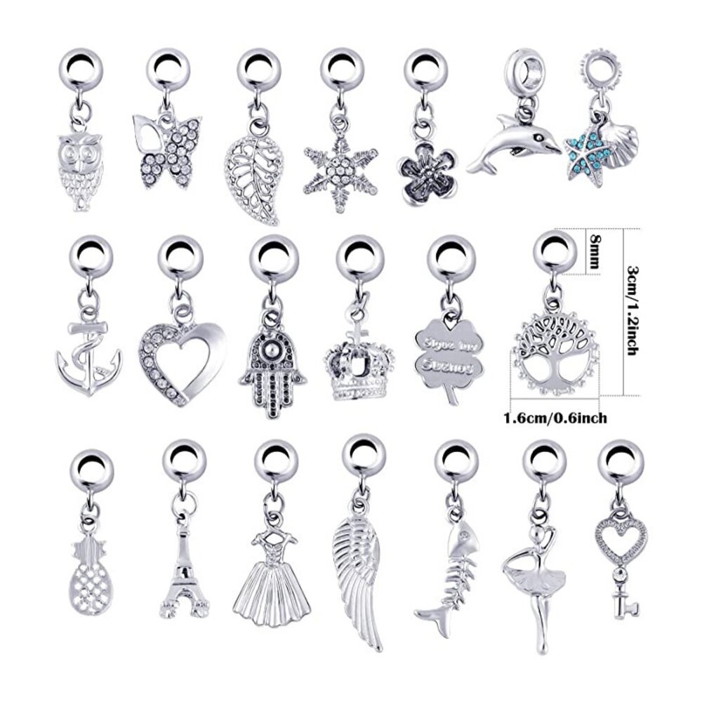 兒童DIY串珠手鍊組 手鏈製作工具包 兒童串珠飾品 女孩 女童 生日禮物 送禮-圖片-3