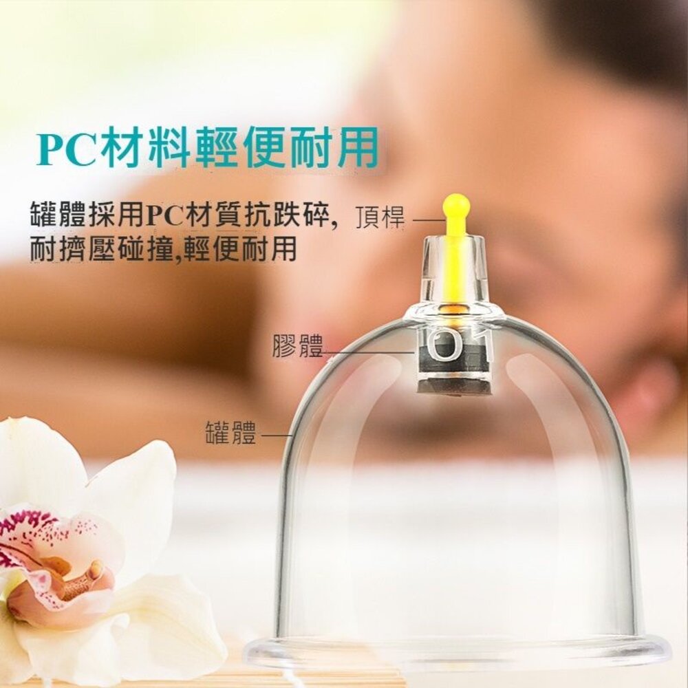 電動拔罐刮痧儀 拔罐儀器 拔罐器 疏通經絡 美容除濕氣神器 鑑賞期 送禮-圖片-5