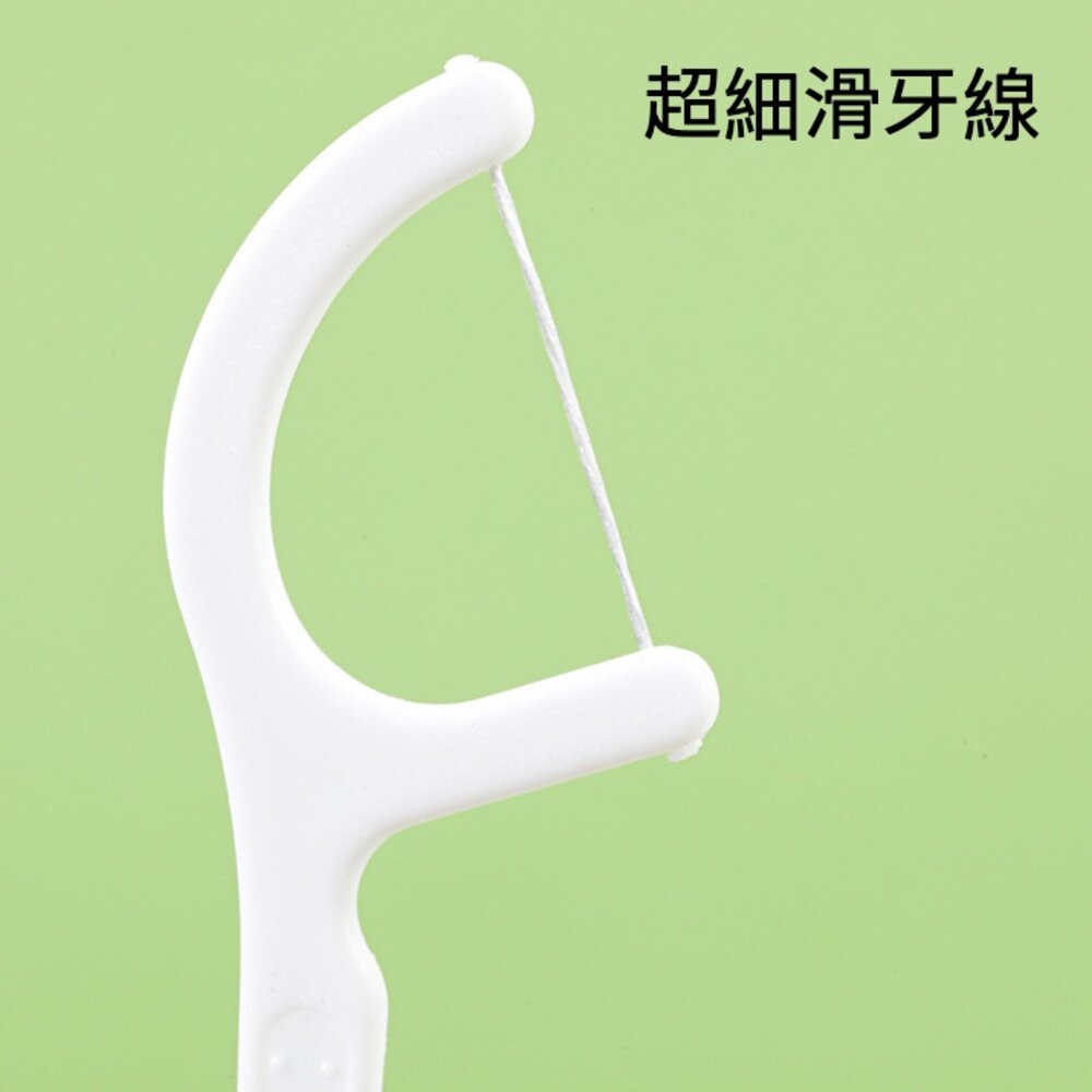 牙線棒 攜帶式自動牙線盒 牙線棒收納盒 牙齒清潔 潔牙 送禮-圖片-5