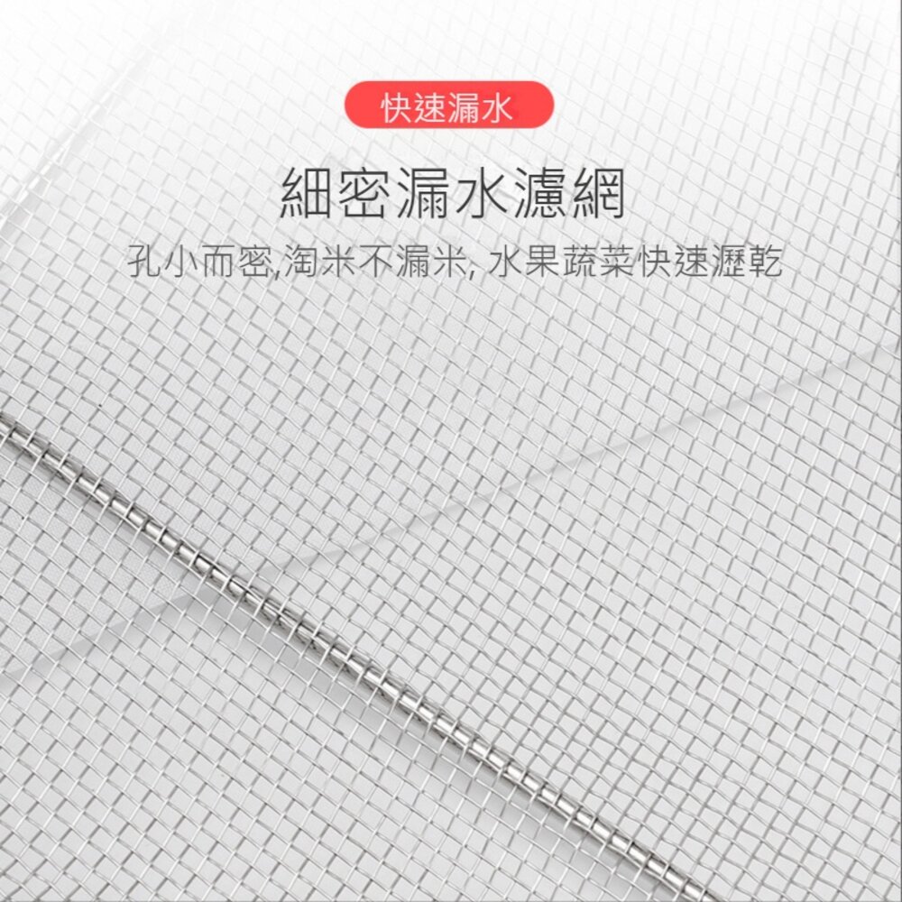 不銹鋼伸縮濾水籃 洗菜 多功能 洗米 瀝水籃 水槽收納 送禮-圖片-6