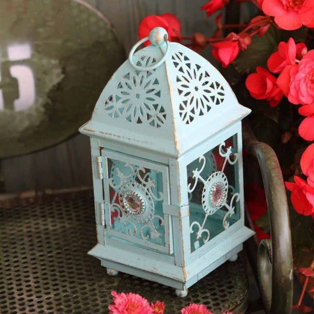 摩洛哥燭台 古典浪漫懸掛式 蠟燭燈座擺件 送禮-圖片-4