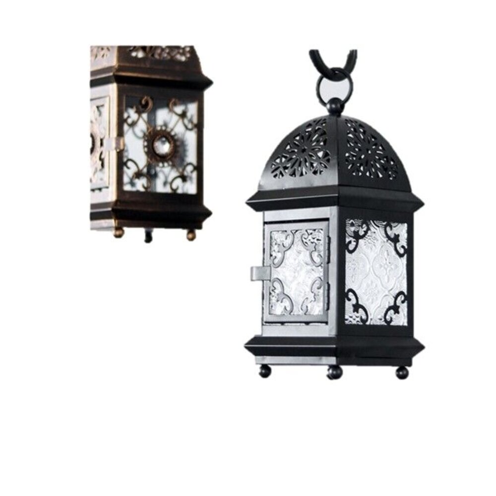 摩洛哥燭台 古典浪漫懸掛式 蠟燭燈座擺件 送禮-圖片-8