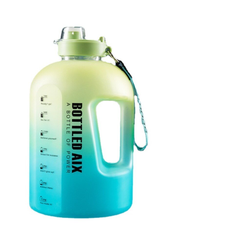 戶外超大容量水壺 便攜 漸變色 水杯 運動 健身 水壺 送禮-圖片-8