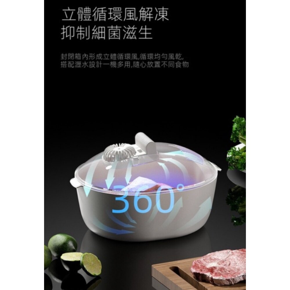 四合一解凍器 快速解凍 除菌籃 瀝水籃 解凍器 消毒除菌 送禮-圖片-6