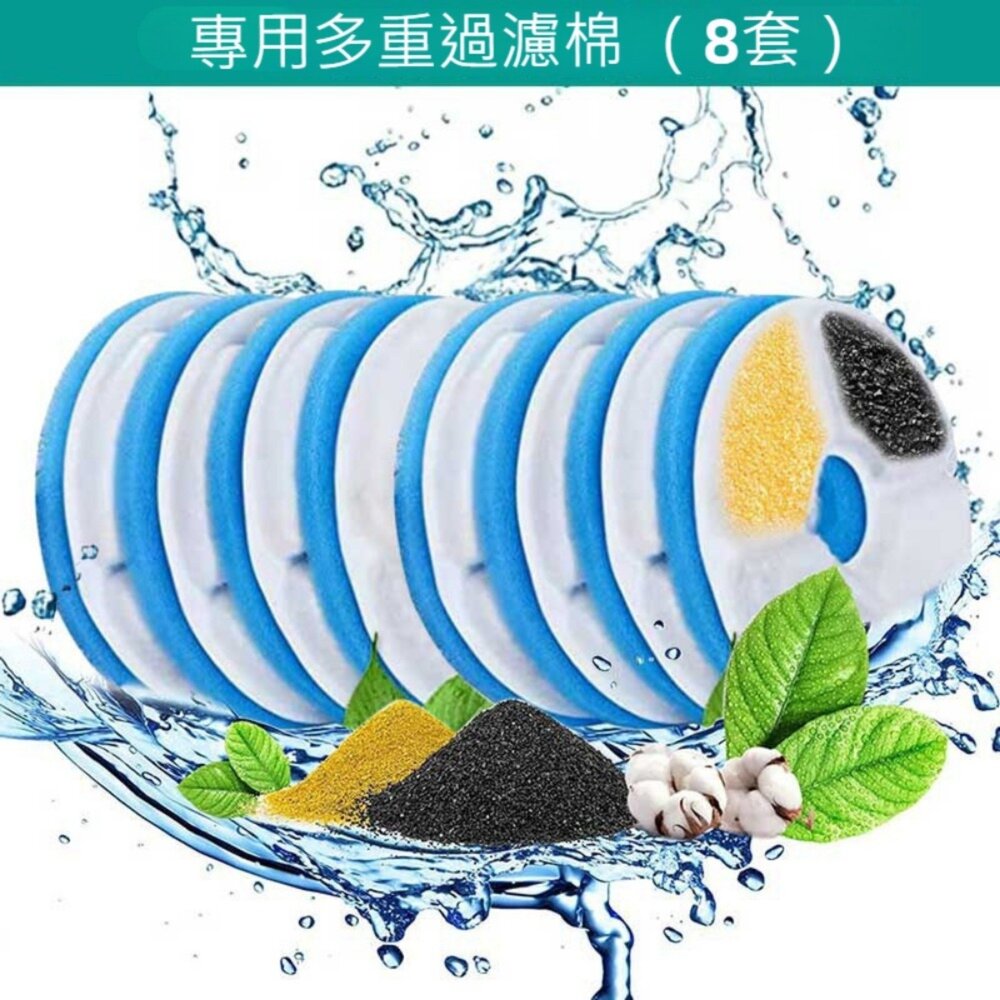 智慧無線寵物飲水機 猫狗寵物用品 自動迴圈飲水器 靜音飲水機 Type-C充電 寵物餵食器 寵物用品 送禮-圖片-5