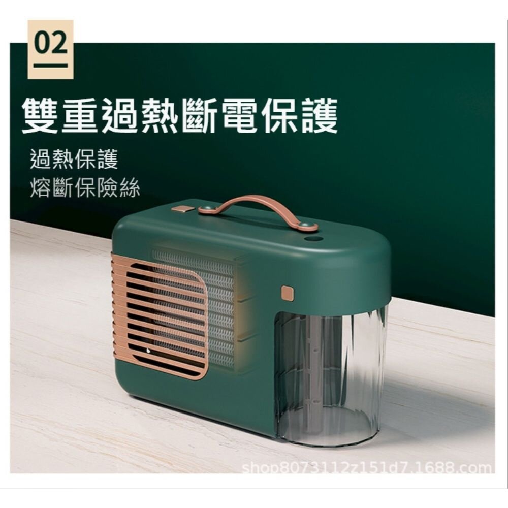 小型加濕暖風機 桌面暖氣機 暖風機推薦 加濕香薰暖風三合一 傾倒斷電保護 送禮-圖片-4