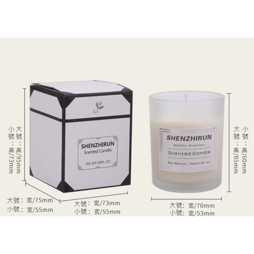 香薰蠟燭杯 蠟燭香氛 浪漫禮物 生日禮物 持續燃燒12小時 45小時 送禮-圖片-5