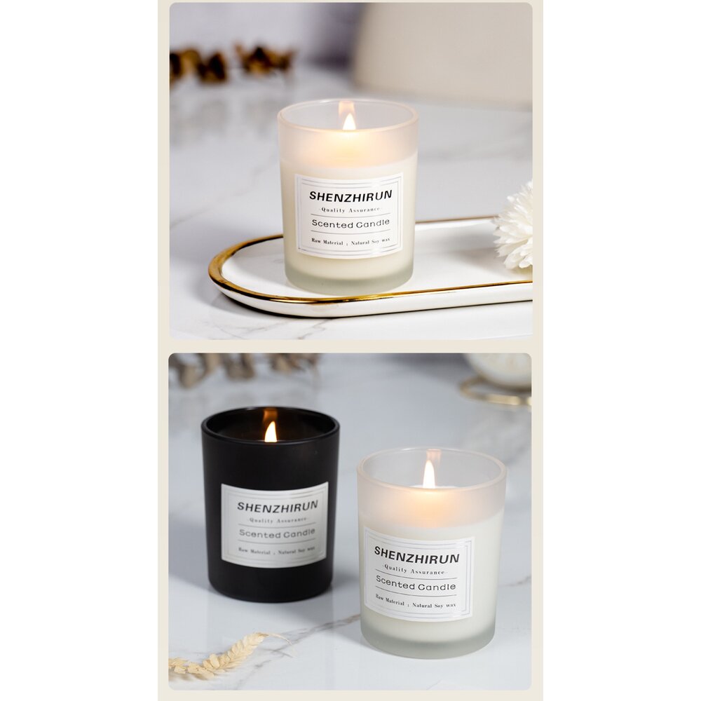 香薰蠟燭杯 蠟燭香氛 浪漫禮物 生日禮物 持續燃燒12小時 45小時 送禮-圖片-10