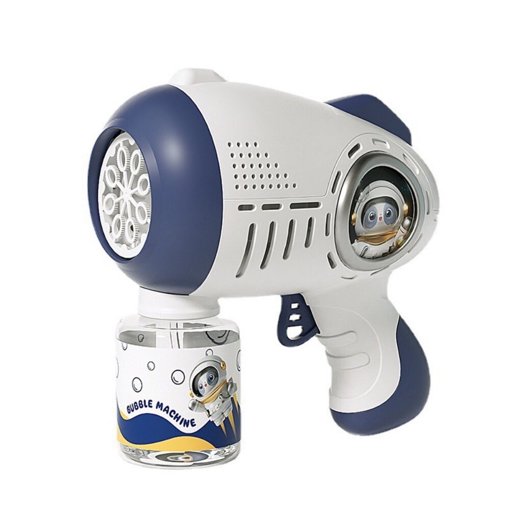 電動泡泡機 一鍵開啟 電動連續出泡 送禮-圖片-1